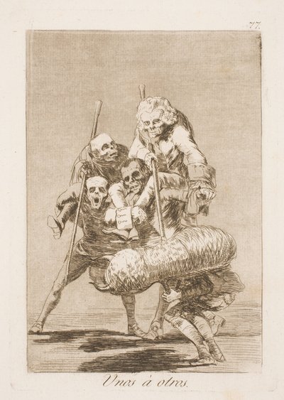 Teraz ich kolej autorstwa Francisco de Goya