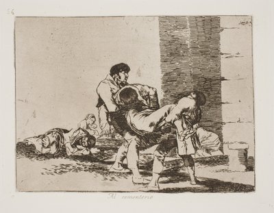 W drodze na cmentarz (56) autorstwa Francisco de Goya