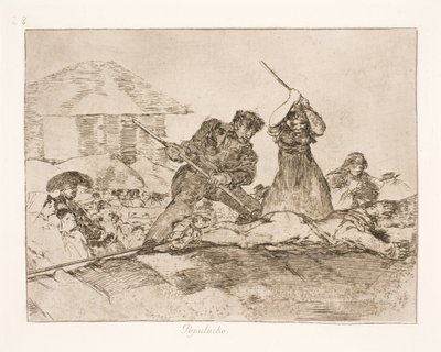 motłoch (28) autorstwa Francisco de Goya