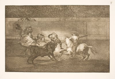 Śmierć Pepe Illo (III kompozycja) autorstwa Francisco de Goya