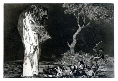 Zagadka strachu, 1819-1823 autorstwa Francisco de Goya