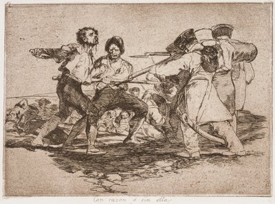 Słusznie czy niesłusznie, z serii Okropności wojny autorstwa Francisco de Goya