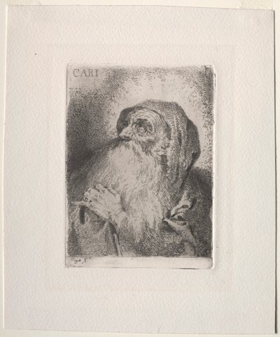 Św. Franciszek z Pauli (Caritas) autorstwa Francisco de Goya