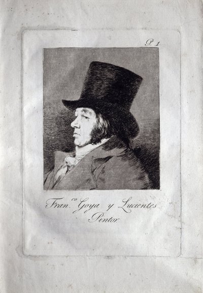 Autoportret, 1799 autorstwa Francisco de Goya