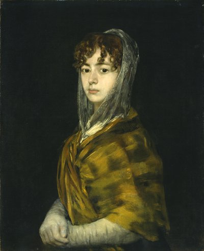 Senora Sabasa Garcia, ok. 1806-11 (olej na płótnie) autorstwa Francisco de Goya