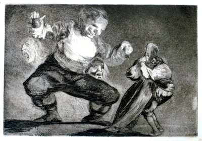Simpleton, 1819-1823 autorstwa Francisco de Goya