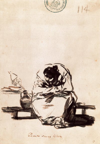 Wkrótce będziesz wolny autorstwa Francisco de Goya