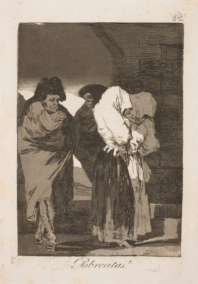 Biedne dziewczyny autorstwa Francisco de Goya