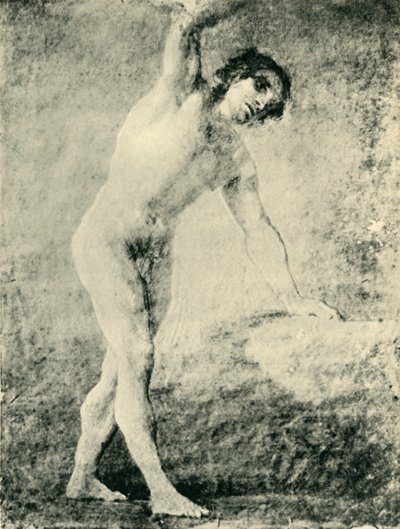 Stojący akt męski, 1789, 1943. autorstwa Francisco de Goya