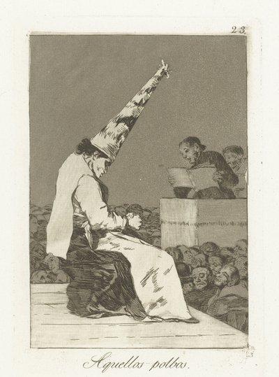 Cząsteczki kurzu autorstwa Francisco de Goya