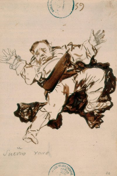 Dziwny sen autorstwa Francisco de Goya