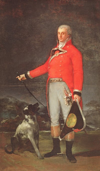 Taddeo Bravo de Rivero, 1806 autorstwa Francisco de Goya