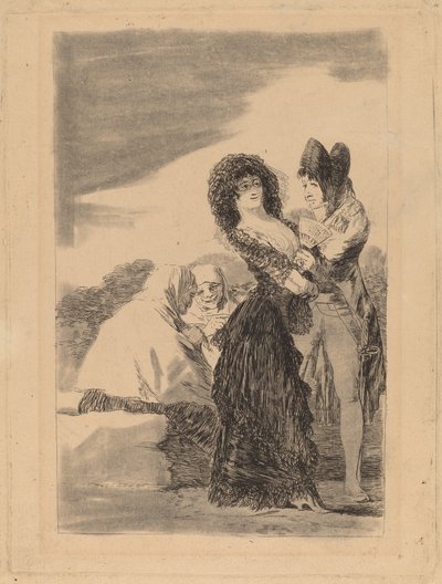 Tal para qual (dwa w swoim rodzaju) autorstwa Francisco de Goya