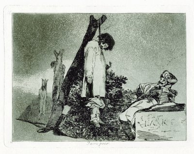 Ani to. Tablica 36 z Klęsk wojennych autorstwa Francisco de Goya