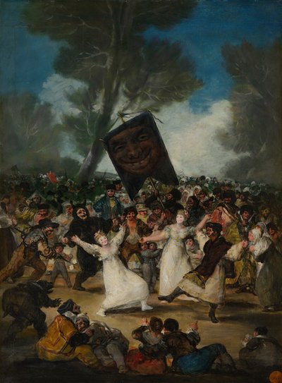 Pogrzeb Sardynki. autorstwa Francisco de Goya