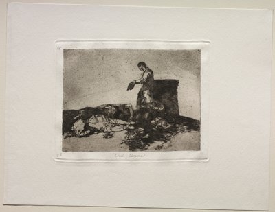 Okropności wojny: okrutna opowieść o nieszczęściu autorstwa Francisco de Goya