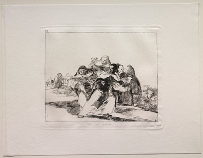 Horrory wojny: wszystko jest na wywrotce autorstwa Francisco de Goya