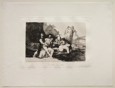 Horrory wojny: zabierz je dobrze i dalej. autorstwa Francisco de Goya