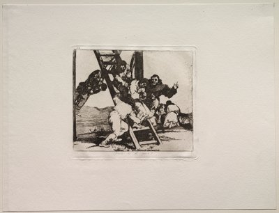Horrory wojny: to trudny krok! autorstwa Francisco de Goya