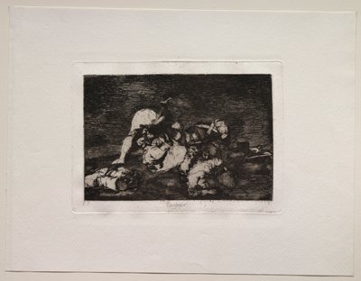 Okropności wojny: ani (nie) ani autorstwa Francisco de Goya