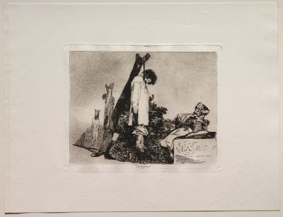 Horrory wojny: nie w tym przypadku. autorstwa Francisco de Goya