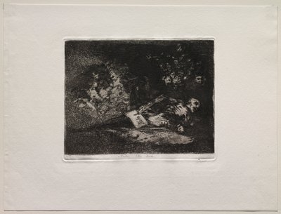 Okropności wojny: Nic. Wydarzenie powie autorstwa Francisco de Goya