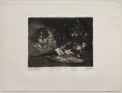 Okropności wojny: nic. Wydarzenie powie. autorstwa Francisco de Goya