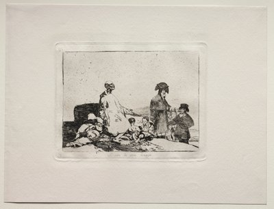 Okropności wojny: być może są innej rasy autorstwa Francisco de Goya