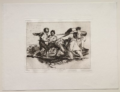 Okropności wojny: słusznie lub niesłusznie autorstwa Francisco de Goya