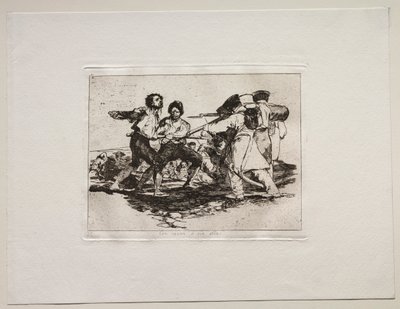 Okropności wojny: słusznie lub niesłusznie. autorstwa Francisco de Goya