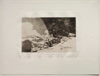 Okropności wojny: to samo gdzie indziej autorstwa Francisco de Goya