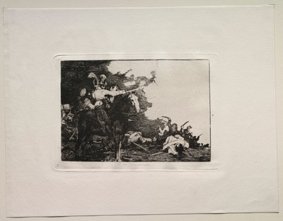 Horrory wojny: nie zgadzają się. autorstwa Francisco de Goya