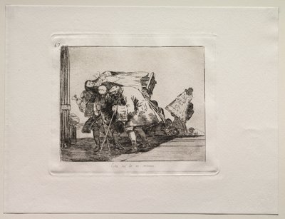 Okropności wojny: to nie mniej tak autorstwa Francisco de Goya
