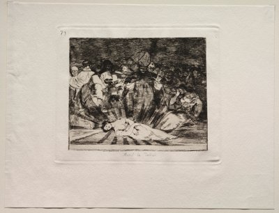 Okropności wojny: Prawda umarła autorstwa Francisco de Goya