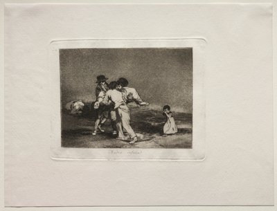 Okropności wojny: Nieszczęśliwa matka autorstwa Francisco de Goya