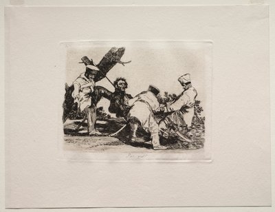 Okropności wojny: dlaczego? autorstwa Francisco de Goya