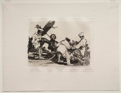 Horrory wojny: dlaczego. autorstwa Francisco de Goya