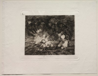 Horrory wojny: Czy ona zmartwychwstanie. autorstwa Francisco de Goya