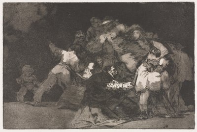 Przysłowia: Ogólne szaleństwo autorstwa Francisco de Goya