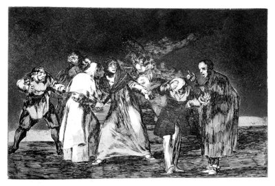 Wezwania, 1819-1823 autorstwa Francisco de Goya