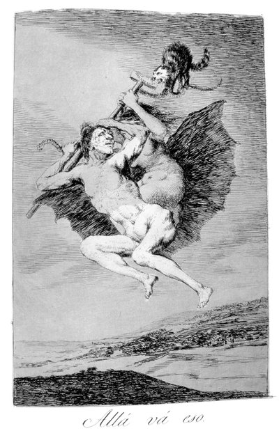 No to idzie, 1799 autorstwa Francisco de Goya