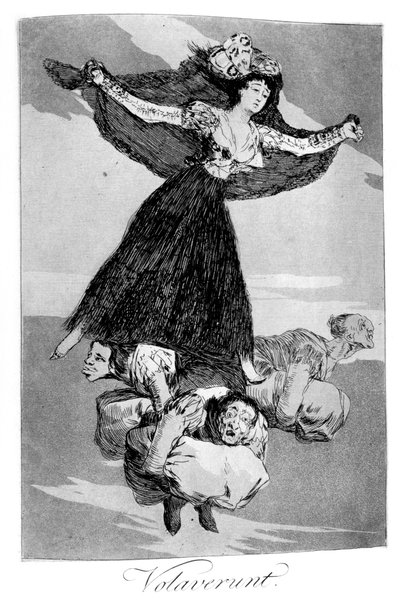 Polecieli, 1799 autorstwa Francisco de Goya