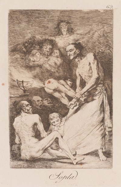 Wiatr, koniec XVIII-pocz. XIX w. (druk) autorstwa Francisco de Goya