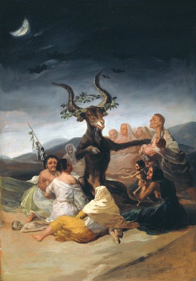 Szabat Czarownic, 1797-1798 autorstwa Francisco de Goya
