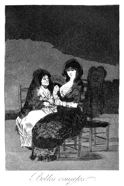 Cudowna rada, 1799 autorstwa Francisco de Goya
