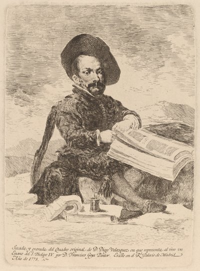 Krasnolud (Karzeł) autorstwa Francisco de Goya after Diego Velázquez