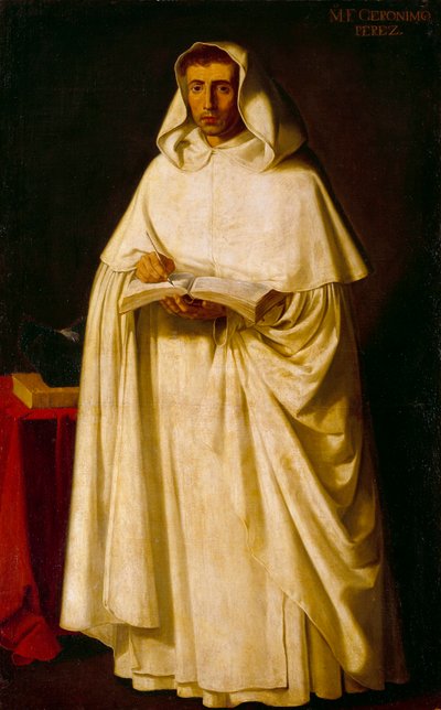 Portret Ojca Jeronimo Pereza Obraz autorstwa Francisco de Zurbarana (1598-1664) autorstwa Francisco de Zurbaran
