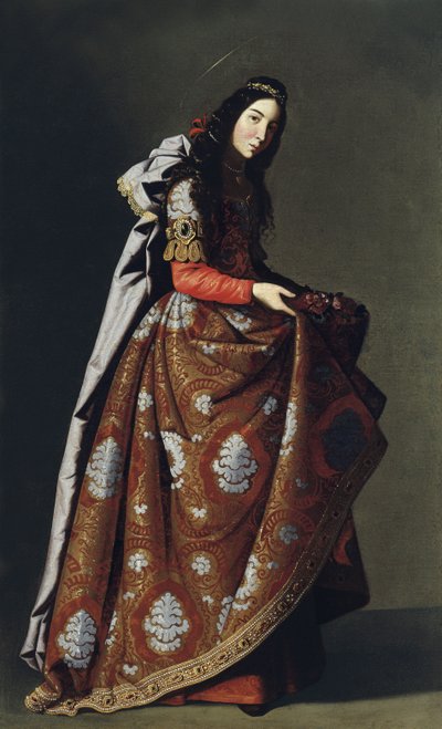 Św. Casilda z Toledo, ok. 1630-1634 autorstwa Francisco de Zurbaran