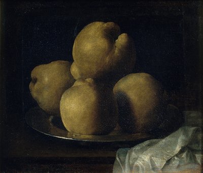 Martwa natura z daniem z pigwy autorstwa Francisco de Zurbaran