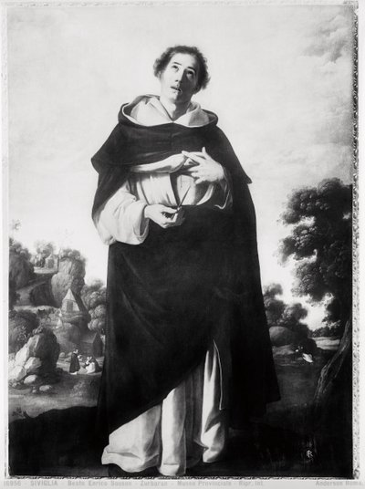 Błogosławiony Henryk Suso, ok. 1636-38 autorstwa Francisco de Zurbaran
